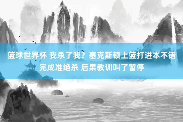 篮球世界杯 我杀了我？塞克斯顿上篮打进本不错完成准绝杀 后果教训叫了暂停